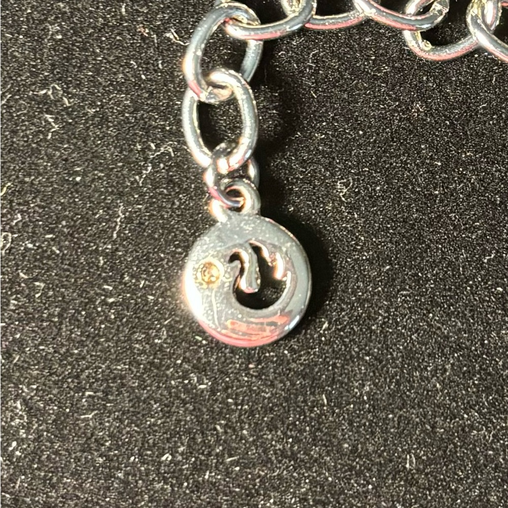 Beautiful Swarovski Crystal Necklace with Swan Logo 18" Long New Without Tags - Picture 6 of 6